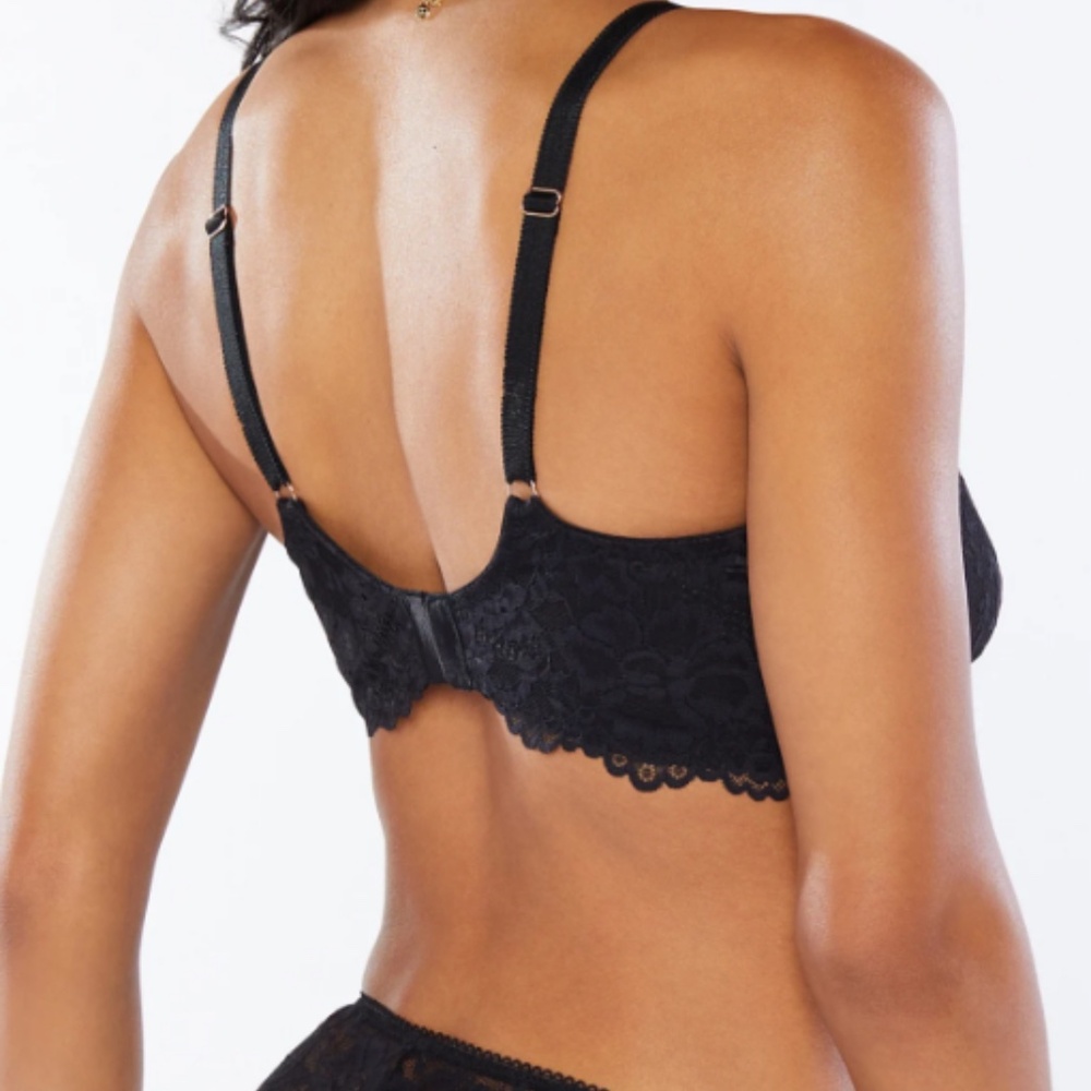 Savage x Fenty Floral Lace Unlined Bra size 36B - Picture 10 of 11